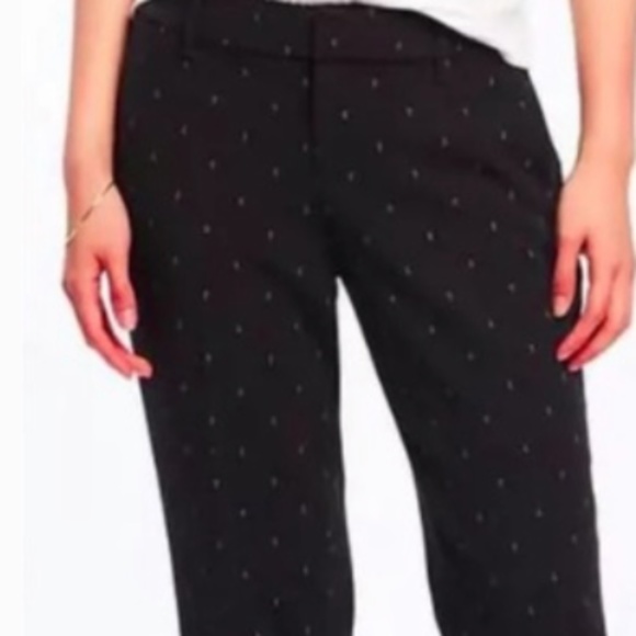Old Navy Harper mid rise anchor pants. Worn‎ once - Picture 1 of 6